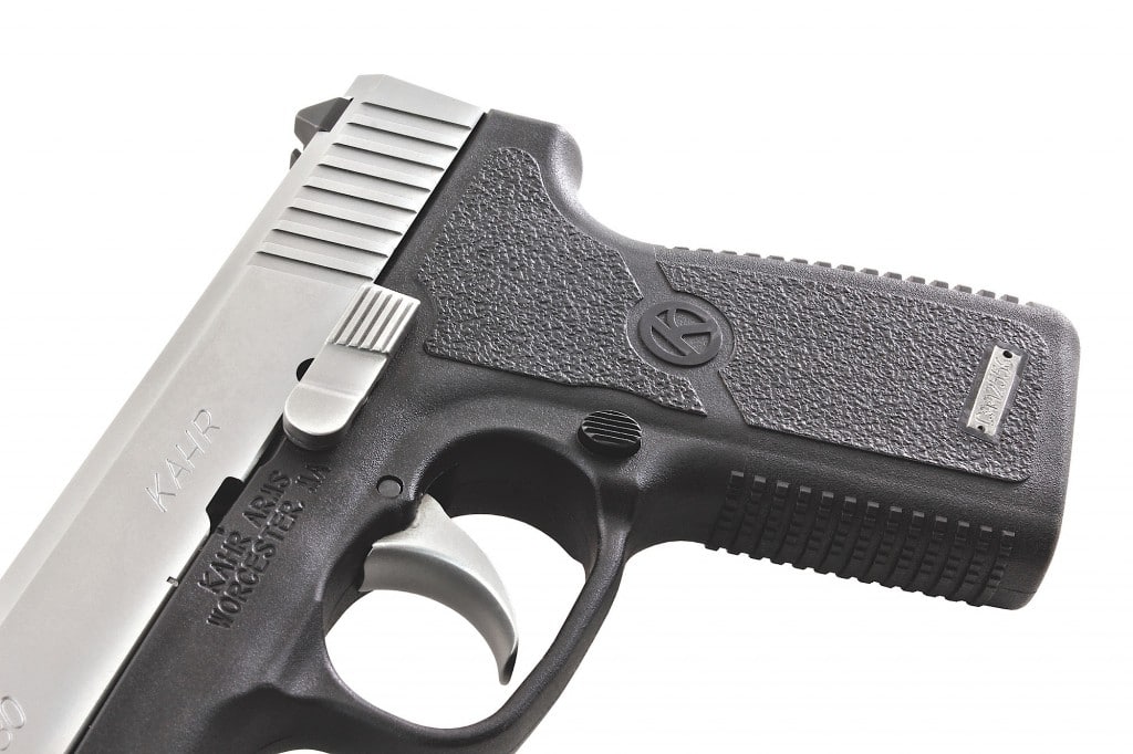 controLs are typicaL kahr in form and function. aLL can be reached without breaking g
