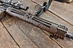 The Texas-themed forend is amazingly detailed, but not at the expense of functionality.