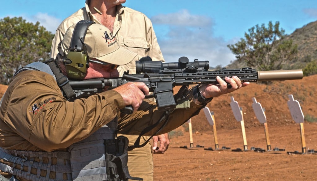 The super-light and super-effective gemtech gmt-300 was the primary sound supp ressor used during testing.