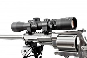 The Burris 2-7 Handgun scope proved the perfect match for this long-range handcannon, offering a quick sight picture and all the magnification that was ever required.