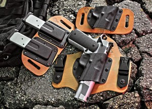CrossBreed Holster (crossbreedholsters.com) offers some of the most comfortable inside- and outside-thewaistband holsters and mag pouch options out there.