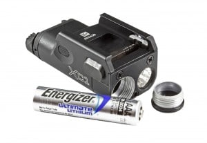 We love the fact that a single, inexpensive, and commonly available AAA battery powers the XC-1. The O-ring-sealed battery cap can be removed with a coin or flat-blade screwdriver.