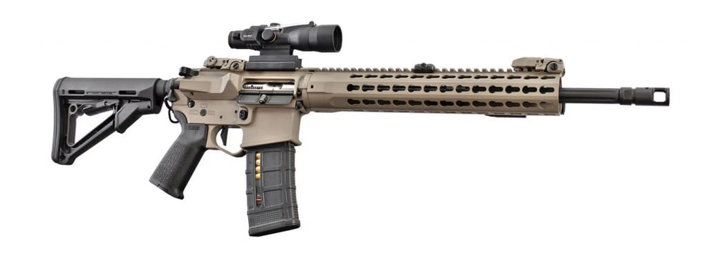 OPR-15 options include various color or camo-pattern cerakote finishes, keymod or M-LOK compatible forends, barrel pro files, muzzle devices (including suppr essors) and grip choices.