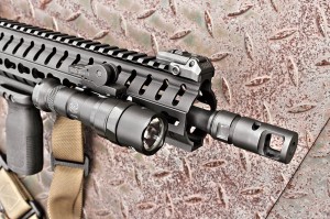 While it doesn’t do much to suppress noise or muzzle flash, what the CMMG SV Muzzle Brake does do well is mitigate muzzle rise.