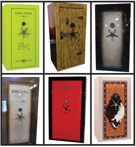 Want something a little (or a lot) special? Looking to one-up and outshine your shooting buddy’s boring black or grey-colored safe? Fort Knox can custom paint your safe to match any automotive paint code, and/or apply any artwork you can dream up.