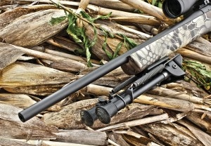 Howa gives you three different barrel options with the Mini Action: a 20-inch lightweight contour (shown), 22-inch standard contour and 20-inch heavy contour.