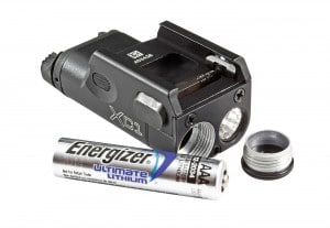 We love the fact that a single, inexpensive, and commonly available AAA battery powers the XC-1. The O-ring-sealed battery cap can be removed with a coin or flat-blade screwdriver.