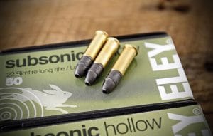 Intended to make them smoother running in a semi-auto, the 40-grain hollowpoint bullets are lubed with a non-greasy, bore-friendly composition you can see and feel. 