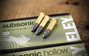 Intended to make them smoother running in a semi-auto, the 40-grain hollowpoint bullets are lubed with a non-greasy, bore-friendly composition you can see and feel.