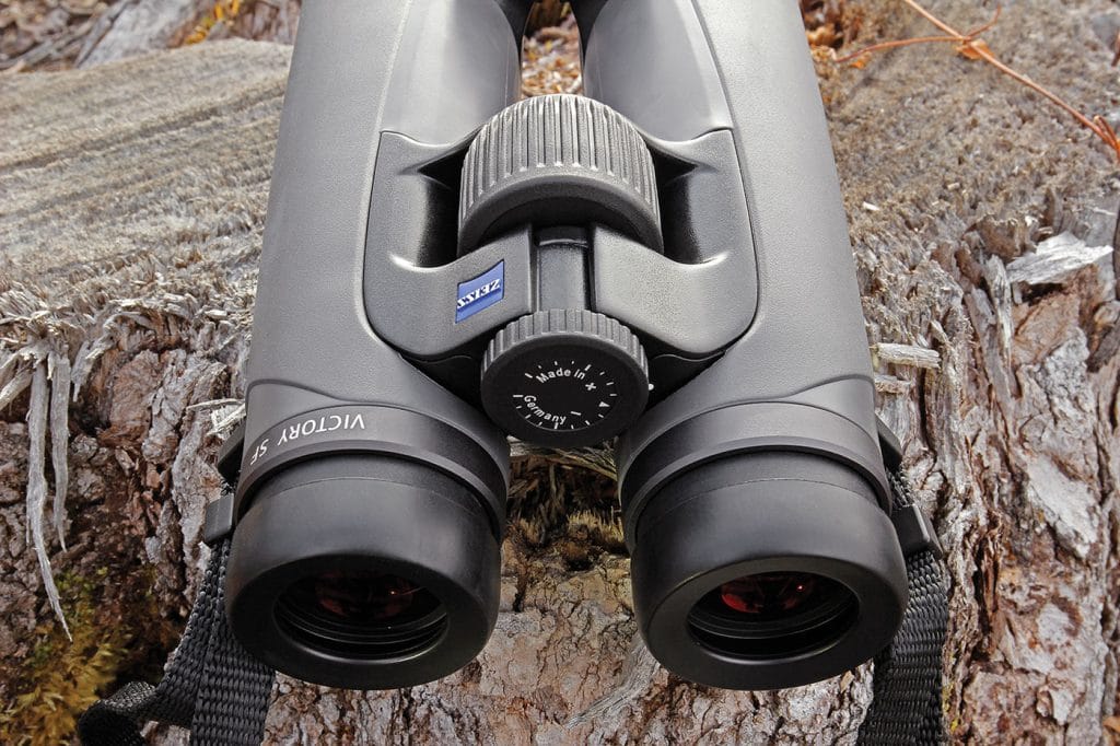 The Zeiss SF (Smart Focus) binocular was inspired by birders; its features make it a top hunting glass.