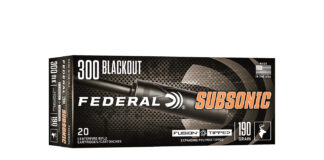 Federal Subsonic Rifle Ammunition
